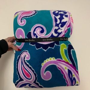 Vera Bradley Plush Throw Blanket